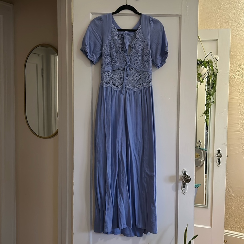 All You Need Is Lace Midi Dress